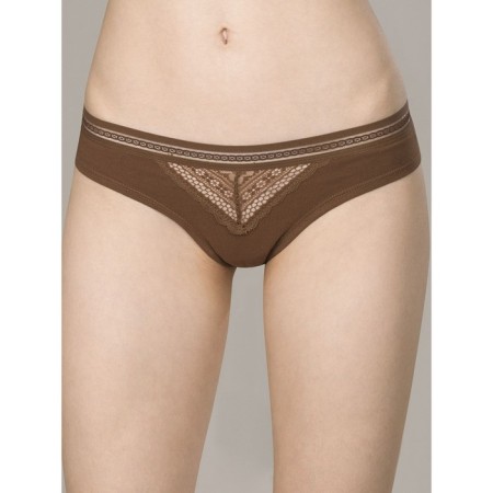 Female cowards, size 48, chocolate color