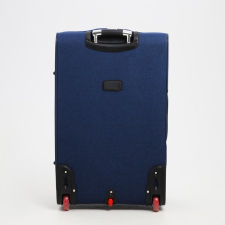 Big suitcase 28 ", a lightning department, code castle, 3 wheels, 2 external pockets, blue color-6