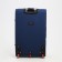 Big suitcase 28 ", a lightning department, code castle, 3 wheels, 2 external pockets, blue color
