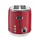 Toster Tesler TT-255 Red, 900 W, 2 toasts, 6 frying modes, defrosting, red