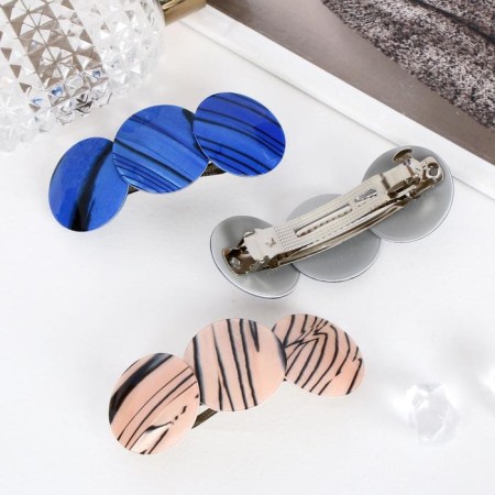 Hair hair clip "Element" spray, 8 cm, mix-1