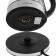 Electric kettle Harper HWK-GM03, 2200 watts, 1.7 l, glass, silver