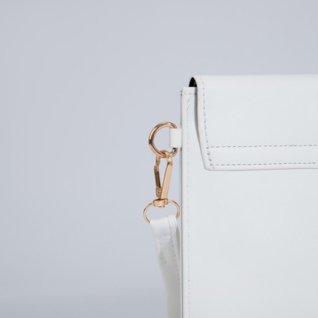 Bag-clate on the magnet, strap on the wrist, white color-2