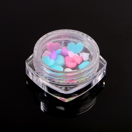 Decorative elements for the decor "heart", voluminous, colorful color-1