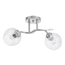 Closure ceiling dera 2x40W E27 chrome 46x19x22 cm