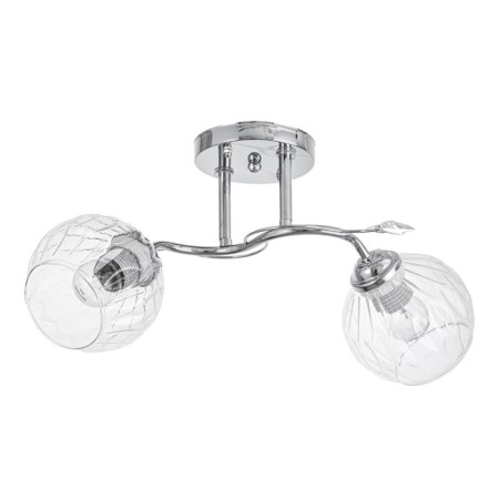 Closure ceiling dera 2x40W E27 chrome 46x19x22 cm