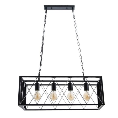 Lamp 2608/4 E27 40W Black 63x25x25-125 cm Bayerlux