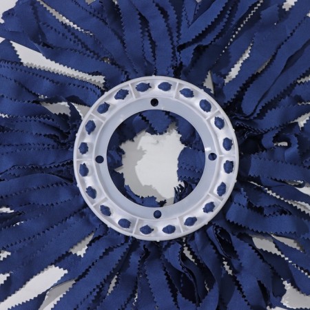 Nozzle for the mops "suede" (sets for cleaning with a centrifuge), ring 16 cm, blue color-2
