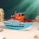 Souvenir ship "Kater" 24*10*11cm