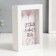 Interior plastic Pigger "Flower - Today is your day" 17x12x3.8 cm