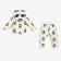 Kit: sweatshirt and pants crumb I am “raccoons”, white color, height 86-92 cm