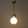 Bayerlux lamp "Gatatea" LED 10W 6000k gold 15x15x28-128cm