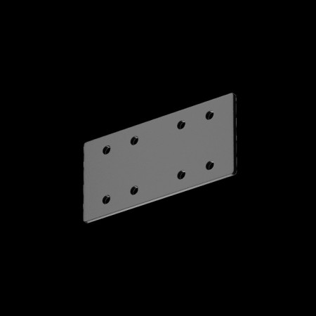 Direct Connector for the Technical Track-21s overhead track system, 8x3.8 cm, black color-4