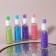 Parfume bottle "stripes", with a sprayer, 40 ml, color mix