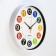 Watch wall "Color numerals", D-30 cm, discrete move