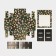 Box for 9 sweets with cells "Delicious New Year" 14.5 x 14.5 x 3.5 cm, New Year