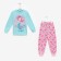 Pajamas for girls, pink/mint color, height 116-122 cm