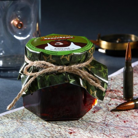 Jam from pine cones "military, beautiful, hefty", 150 grams-1