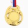 Medal for application of 185, "stars", d = 5 cm. Color gold. With a ribbon