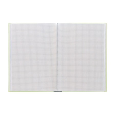 Book of accounting, 96 sheets, cardboard cover 7B, newspaper block, cell, green color (imitation)-3