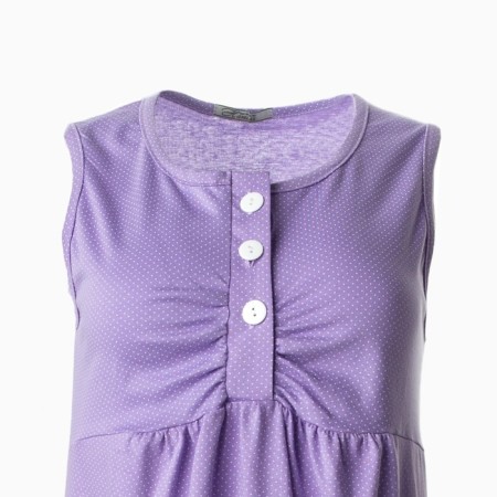 Night shirt for nursing, lilac, size 52-3
