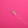 Straps silicone, fittings metal, 4 stripes, 1 cm, 37 cm, pair, color transparent