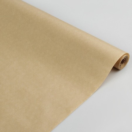 Paper for decor and floristry, craft, plain, brown, roll 1 pc., 0.7 x 20 m-2