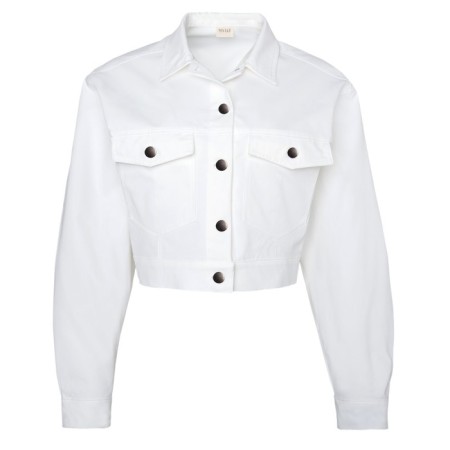 Women's jacket Minaku: Casual Collection Color White, Rr. 44-4