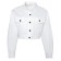 Women's jacket Minaku: Casual Collection Color White, Rr. 44