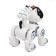 Robot dog "Rocky" IQ Bot, interactive: sound, light, shooting, batteries, blue