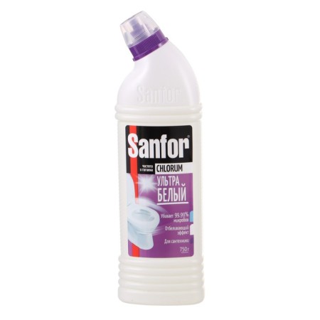 The bathroom and toilet tool "SanFor Chlorum", whitening, 750 g