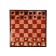 Chess 30 x 30 cm, King H-5.6 cm, d-2.3 cm, plastic board and figures