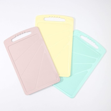 A set of cutting boards on a stand, 3 pcs, 32 × 20 cm, white color-2