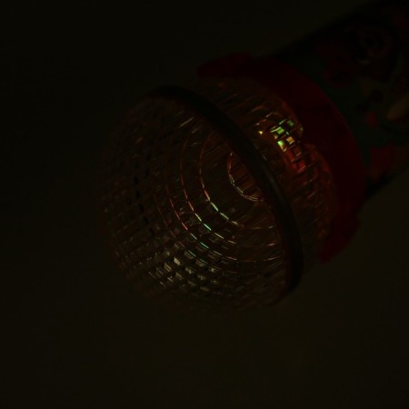 Microphone, sound, light, yellow color-4