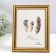 Photo frame plastic 15x20 cm "zigzag" gold 23.5x18.5 cm