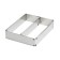 Axentia baking form, square, transformer, 23.5-44x5x20-37 cm