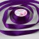 Satin tape, 20 mm × 23 ± 1 m, dark violet color