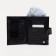 Male purse on a magnet for auto documents and passports, black color