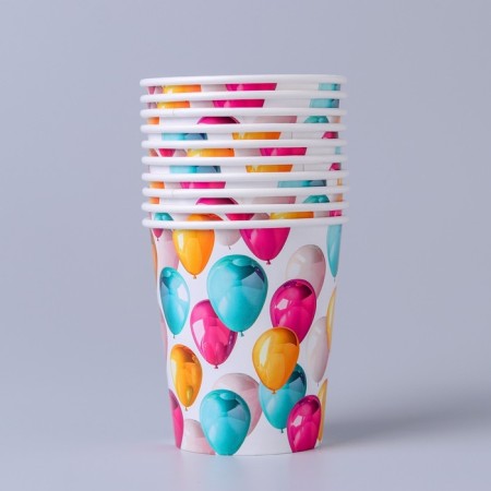 A single -single paper glass "balls", 250 ml-1