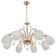 Chandelier 73196/8 E27 40W gold 80x80x42 cm Bayerlux