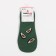 Women's socks, green color, size 23-25