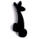 Decor silicone "Cherry" set 4 pcs., Size 1 pc. - 2 × 6 × 0.3 cm, glue pads