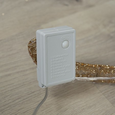 LED figure "Deer", 56 × 76 × 15 cm, textiles, metal, 220 V, glow warm white, no sledges-4