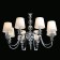 Inessa chandelier, size 86x165x86 cm, 320W 8xe14
