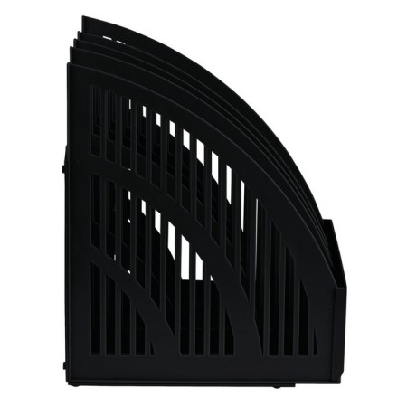 Capital, vertical, line, 4 compartments, black-4