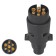 Trail trailer 12V, 7 contacts plastic, oil seal, ATE-23