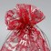 Bag Gift Organza "New Year's Post", 16 x 24 cm +/- 1.5 cm, New Year