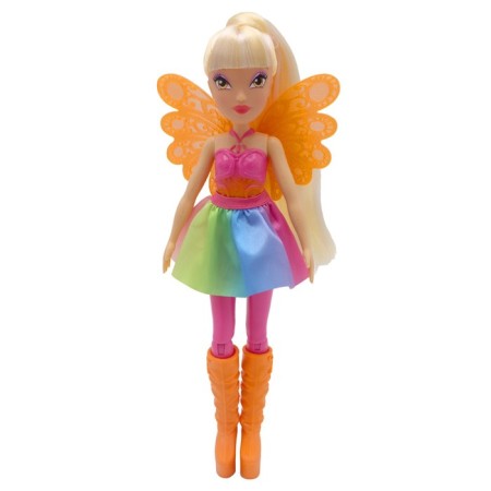 Winx Club Hair Magic "Stella", with wings and markers, 24 cm-1