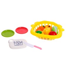 A set of products for cutting “fruit-vegetables” in a mix basket