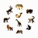 Figure puzzle "kitten", size 25 cm